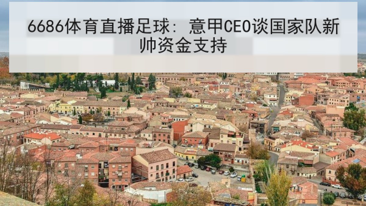 6686体育直播足球: 意甲CEO谈国家队新帅资金支持